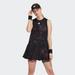 Adidas Dresses | Adidas Perforated Melbourne Tennis Dress Black Sheer Active Wear | Color: Black/White | Size: S