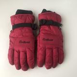 Carhartt Accessories | Carhartt Ripstop Fabric Waterproof Insulated Gloves Women's Large Crabapple | Color: Red | Size: Os