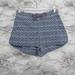 Athleta Shorts | Athleta Printed Hudson Shortie | Athletic Running Shorts Size 4 | Color: Blue/Purple | Size: 4