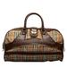 Burberry Bags | Authentic Burberry Haymarket Check Canvas & Leather Travel Bag | Color: Brown | Size: Os