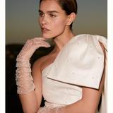 Anthropologie Accessories | Bridal Pearl Gloves | Color: White | Size: Os
