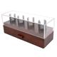 CALIBAN Luxury 4-Position Walnut Watch and Knife Display Box Jewelry Ring Bracelet Organizer Case Sunglasses Storage Holder B Durable Easy to Use