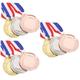 Happyyami 27 Pcs Gold Medal Trophy Cup Award Kids Party Medals Competitions Medals Winner Medals Christmas Festival Custom Medals Spelling Bees Medals Kid Gifts The Gift Bulk Child Prize