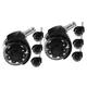 NUOBESTY 8 Pcs Office Chair Wheel Chairs Desk Chair Office Accessories Casters for Office Chair Caster Wheels Heavy Duty Wheels for Office Chair Heavy Duty Chair Wheels Universal Pu Replace