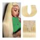 Clip in Hair Extensions #613 Bleach Blonde Clip in Hair Extensions Real Human Hair, Clip in Hair Extensions Straight Hair Extensions Clip ins Double Weft Human Hair Clip ins 7pcs Clip in Extensions (