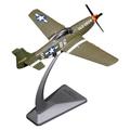 For:Die-Cast Airplane 1/72 Scale US Mustang Military Airplane Alloy Light Fighter Aircraft P-51D Model Gifts For Family And Friends