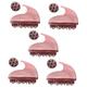 minkissy 5pcs Roller Ball Massager Hand Held Massager Foot Massager Massagers Massage Accessory Massage Balls Leg Massager Deep Tissue Massager Muscle Feet Pink Neck Household Products Abs