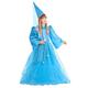 Children's Magic Fairy Blue 128cm Costume Small 5-7 yrs (128cm) for Fairytale Fancy Dress