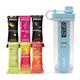 Selah Flavored Water Bottle - 20oz Water Bottle With Flavor Pods Included - Energy Drink Pods, Flavor Cartridges, Water Enhancer, and Sports Drink Pods (Blue, 6 Flavor Pod)