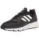 Adidas Men's Zx 1k Boost 2.0 Sneaker, Black/Black/White, 3.5