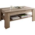 Couchtisch INOSIGN "Tanum" Tische Gr. B/H/T: 110 cm x 47 cm x 65 cm, braun (wildeiche) Couchtische eckig