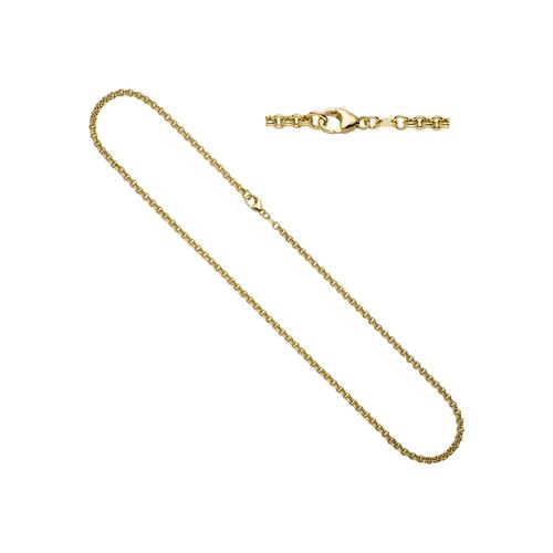 Goldkette JOBO Halsketten Gr. Gelbgold 585, Länge: 45 cm, gelb (gelbgold 585) Damen Erbskette 585 Gold 45 cm