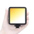 TARION LED Videolicht: Tragbare Kameralicht Mini Handy Licht Panel Leuchte 2500K-7000K Farbtemperatur 1800mAh Akku für Videobeleuchtung Porträtfotografie Live-Streaming Zoom Anrufe(LPL-01)