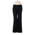 Express Casual Pants - Mid/Reg Rise Flared Leg Trouser: Black Bottoms - Women's Size 8