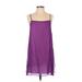 Club Monaco Casual Dress - Slip dress: Purple Dresses - Women's Size 4