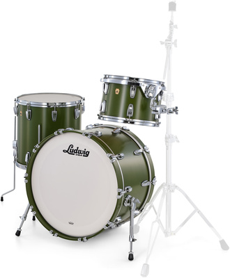 Ludwig Legacy Maple Fab Herit. Green