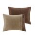 Gracie Mills Maldonado 7-Piece Rustic Faux Suede Comforter Set