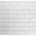 Dundee Deco White Wood PE Foam 3D Wall Panels, Decorative Wall Paneling