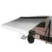 ALEKO Motorized Retractable 16 X 8 ft RV Awning or Patio Canopy Black Fade