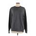 G.H. Bass & Co. Sweatshirt: Gray Solid Tops - Women's Size Medium