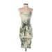 Shein Casual Dress Square Sleeveless: Green Dresses - Women's Size 4