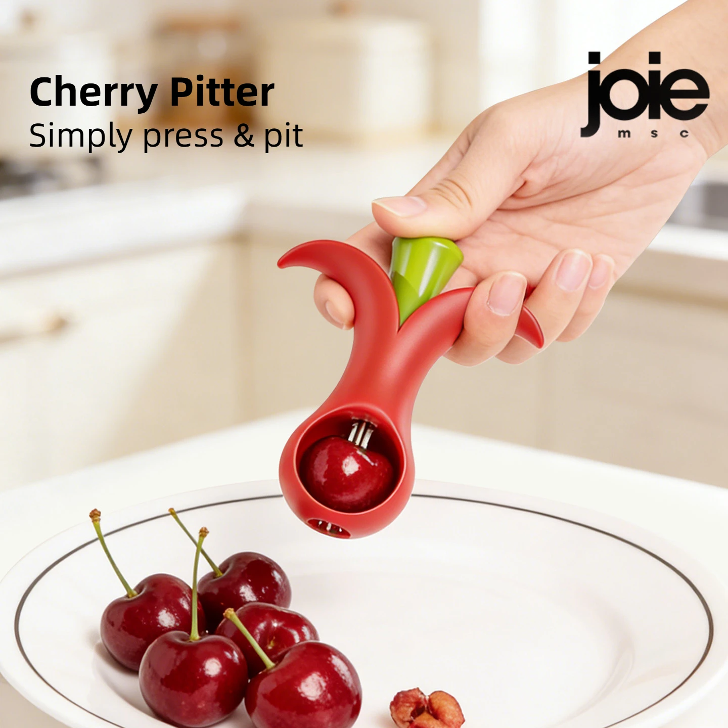 Joie – dénoyauteur de cerises, outils de cuisine, outils de cuisine, noyau de fruits, outil de retrait, Gadget de cuisine