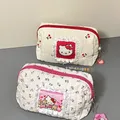 Hello Kitty Y2K Trousse de toilette portable pour filles trousse de rangement trousse à crayons