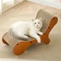 Lit ondulé pour chat griffoir pour chat chaise longue griffe de meulage jouets pour chats