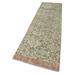 White 125 x 32 x 1 in Area Rug - Lofy Runner Overdyed Vintage Runner 2'8" X 10'5" Area Rug Cotton/Wool | 125 H x 32 W x 1 D in | Wayfair