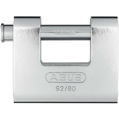 Gepanzertes Vorhängeschloss 92/80 Monoblock 80mm mit 2 Schlüsseln Image