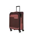 TRAVELITE VIIA 4w Trolley M, exp., rosé, Unisex-Erwachsene Gepäck- Koffer, ROSÉ, Talla única - 92848