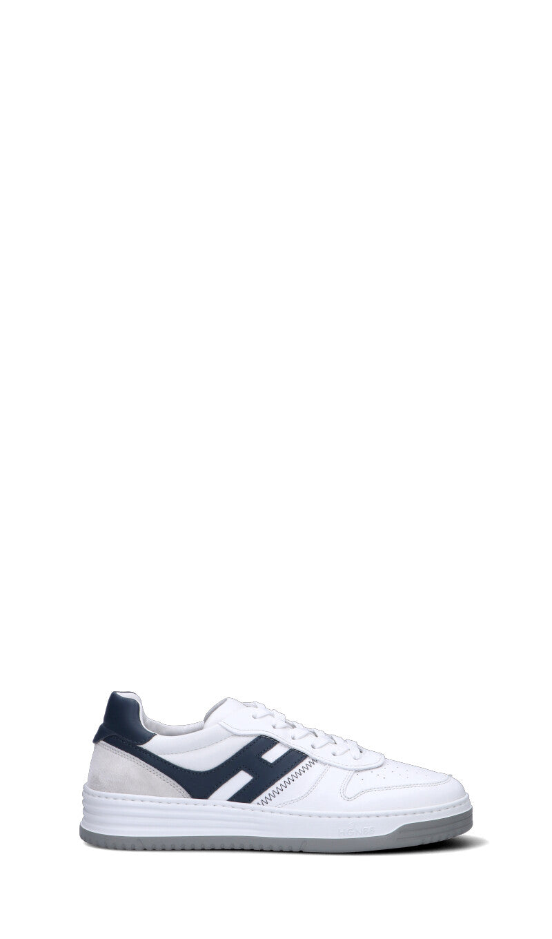 HOGAN - H630 Sneaker uomo bianca/blu in pelle