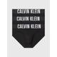 Hipster CALVIN KLEIN UNDERWEAR "HIP BRIEF 3PK" Gr. XL (54), 3 St., schwarz (black, black, black) Herren Unterhosen Herrenwäsche