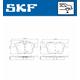 SKF Bremsbelagsatz, Scheibenbremse Hinten Rechts Links für MERCEDES-BENZ C-Klasse C 200 220 BlueTEC / d 180 250 4-matic 300 Hybrid h 400 AMG 63 S