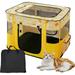 Portable Pet Playpen Foldable Cats Exercise Enclosure Pen Tents Cat Delivery Isolation Room Dog Crates Kennel House Great for Indoor Outdoor Travel Use Pets Puppy Kitten Rabbit