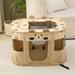 ZBH Pet Playpen Cat Playpen Foldable Cat Playpen for Indoor Cats Collapsible Crate Kennel Playpen Kitten Playpen Cat Tent Indoor Outdoor Pet Play Pen with Carrying Case for Cat Kitten Rabbit