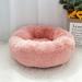 Pet Artist Pet Dog Cat Plush Calming Bed Comfy Round Donut Beds Fluffy Cave House Sleeping Mat Mattress Pad