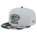 Men's New Era Gray Green Bay Packers Active Camo 59FIFTY Fitted Hat
