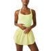 KelaJuan Women s Tennis Dress Skorts Underneath Solid Color Sleeveless Athletic Dresses Workout Golf Dress