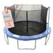 Trampoline Enclosure Set to fit 12 FT. Round Frames for 2 or 4 W-Shaped Legs -Set Includes: Net Poles & Hardware Only