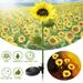 1-4 PACK LED Solar Flower Lights Outdoor Garden Stake Landscape Decor Lamp USA