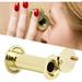Peep Holes for Door 200 Degree Zinc Alloy Door Viewer Peephole Wide Viewing Angle with Heavy Duty Rotating Privacy Cover with 16mm/0.63inch Drill Bit for 1-1/2 to 2-3/8 Doors(C)