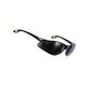 Ziuscore Clear Safety Glasses Work Goggles Perfect Eye Protection for Women Men Black 150x40x45mm