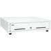 STAR MICRONICS MCD41716WT55 CASH DRAWER WHITE 17WX16D PRINTER DRIVEN 5BILL5COIN 2 MEDIA SLOTS CABLE INCLUDED