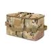 SUKIY 11L Tactical Camping Storage Bag Utility Camping Cookware Trunk Organizer(CP camouflage)