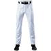 EvoShield Boy s Salute Pinstripe Open Bottom Baseball Pants (Team White/Team Navy L)