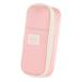 ALSLIAO Solid Color Multifunctional Pencil Case Student High Value Stationery Bag Pink