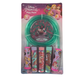 Disney Princess Toy Bundle Set Plastic Jump Rope Jacks Game & Sidewalk Chalk
