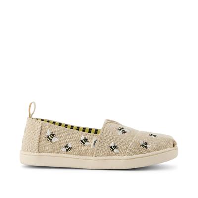 Kid's Youth Alpargata Embroidered Bees Kids Shoe | Size 13 | TOMS Official Site - Shoes, Accessories, & Apparel