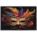 FREEAMG 500 Pieces Mardi Gras Venetian Carnival Mask Feathers Jigsaw Puzzle for Adults Teens Kids Fun Family Game for Holiday Toy Gift Home Decor